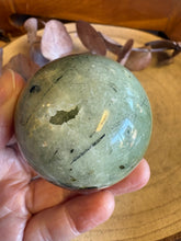 Prehnite, Epidote & Rutile Sphere SKU 26503