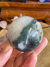 Moss Agate Sphere SKU 20822
