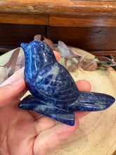 Sodalite Bird Carving SKU 26615SO