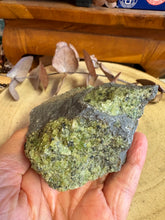 Peridot in Basalt Specimen SKU 26001