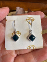Sterling Silver Blue Apatite Drop Earrings SKU 25904