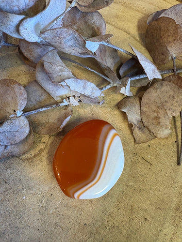 Carnelian Smooth Stone SKU 25222