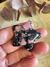 Rhodonite Star Carving SKU 26209