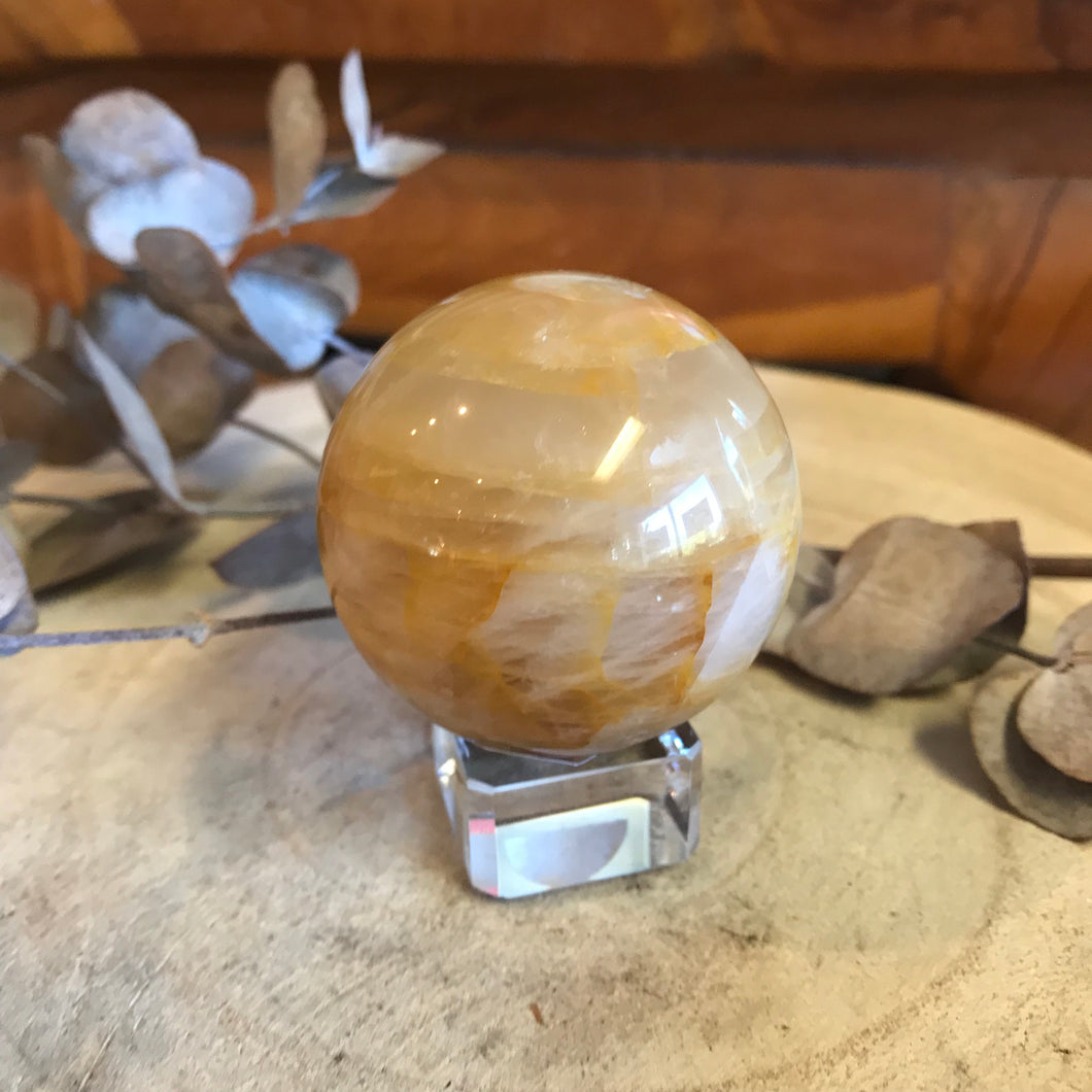 Golden Healer Quartz Sphere SKU 23465
