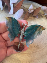 Moss Agate Winged Butterfly SKU 27046MAA