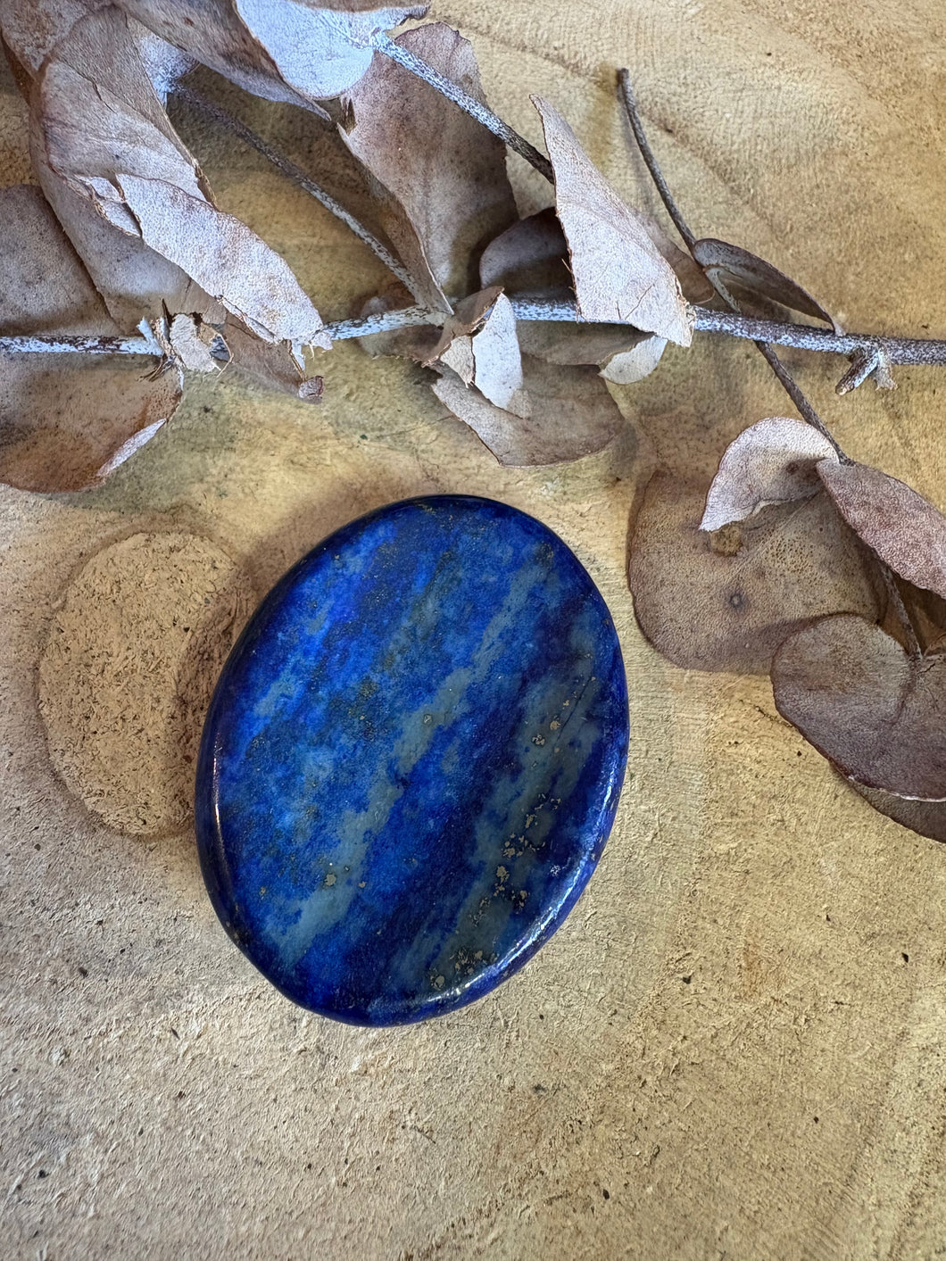 Lapis Lazuli Worry Stone SKU 25080A
