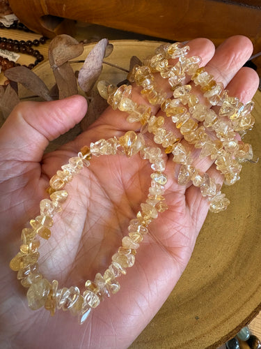 Citrine Chip Bracelets SKU 25710