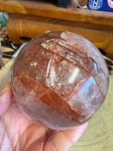 Hematoid Quartz Sphere SKU 26070