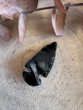 Black Obsidian Arrowhead Carving SKU 25649C