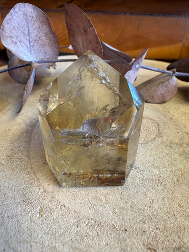 Natural Citrine Point SKU 26554