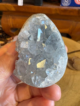 Celestite Cluster Egg SKU 25283