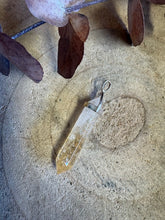 Sterling Silver Citrine Double Terminated Point Pendant SKU 26086
