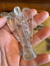 Clear Quartz Angel Carving SKU 24361