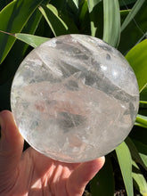 Clear Quartz Large Sphere SKU 26295