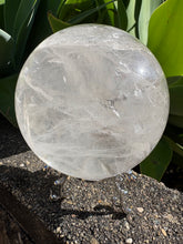 Clear Quartz Large Sphere SKU 26295