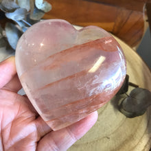 Hematoid Quartz Heart SKU 22490