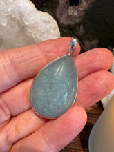 Entia Sterling Silver Aquamarine Pendant SKU 25818