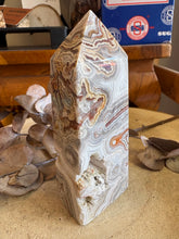 Crazy Lace Agate Obelisk SKU 24773