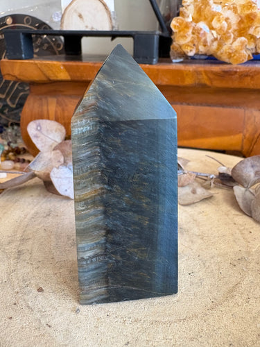 Blue Tiger Eye Obelisk SKU 24478A