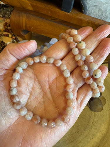 Sunstone Bead Bracelet SKU 24645
