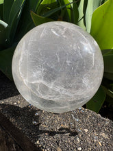 Clear Quartz Large Sphere SKU 26295