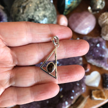 Sterling Silver Smoky Quartz Pendant SKU 23211