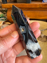 Black Banded Agate Point SKU 24927