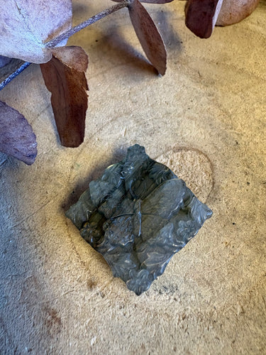 Labradorite Square Butterfly Carving SKU 26470