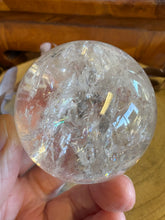 Clear Quartz Sphere SKU 25985