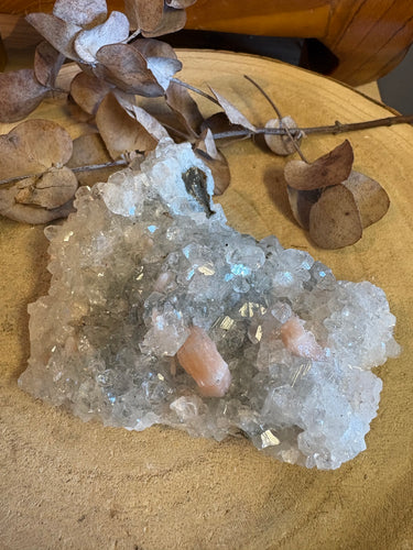 Apophyllite & Stilbite Cluster SKU 24823A