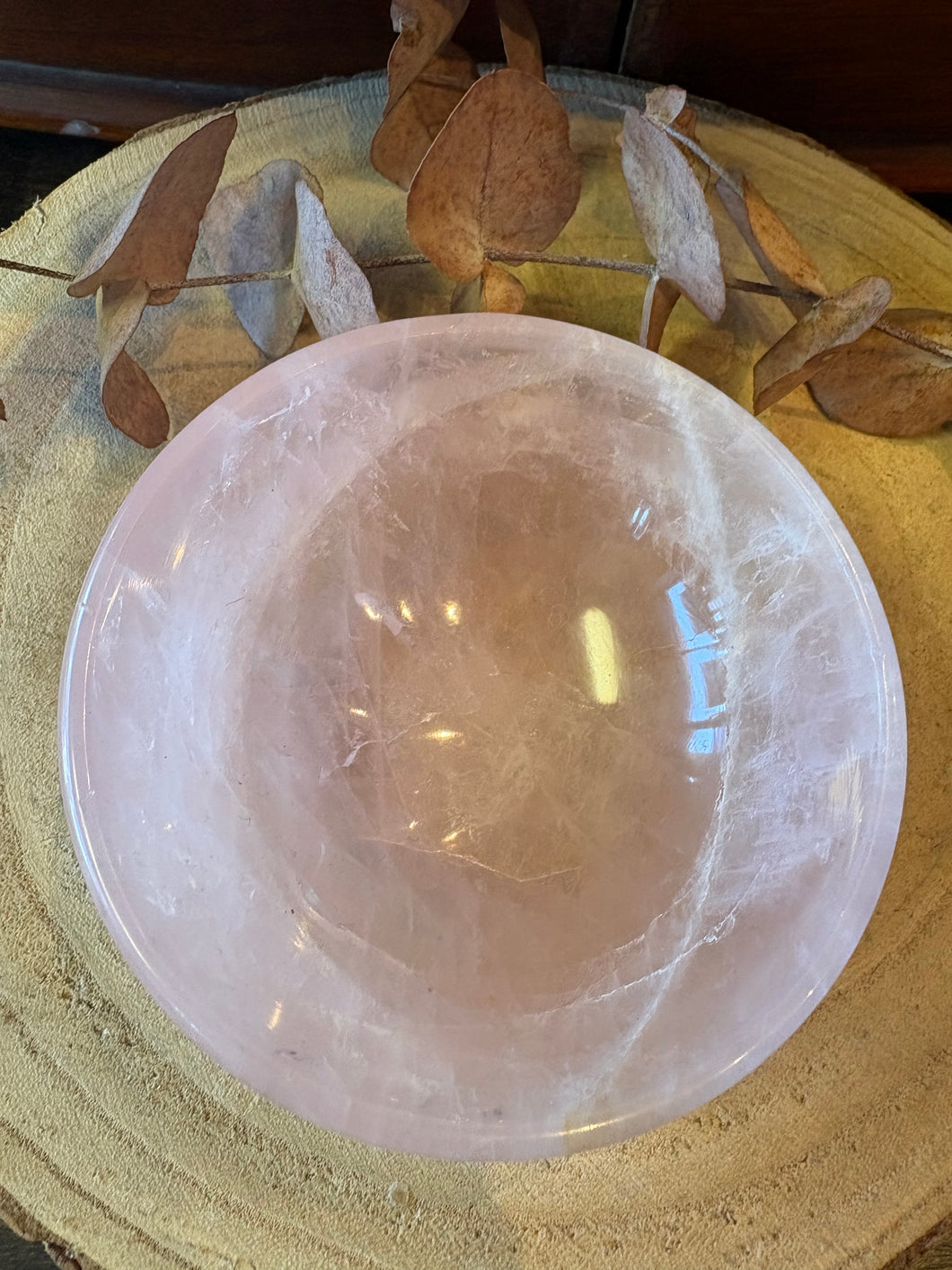 Rose Quartz Bowl SKU 26498