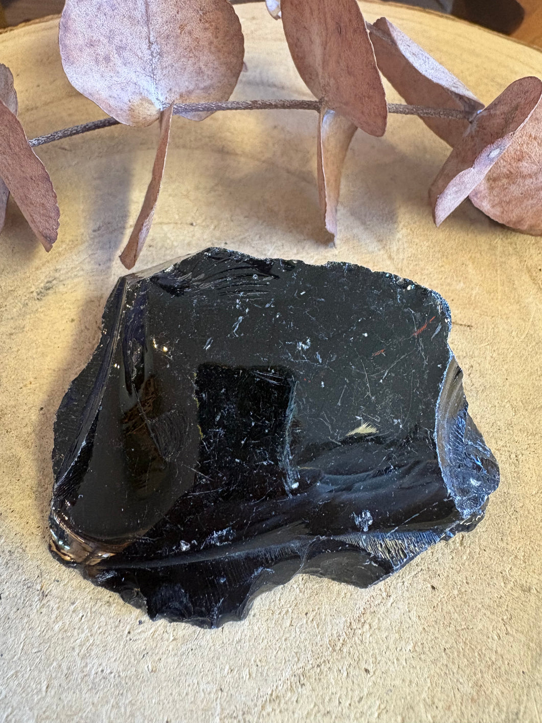 Black Obsidian Chunk SKU 25488