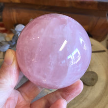 Rose Quartz Sphere SKU 23857