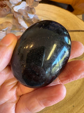 Black Tourmaline Palm Stone SKU 25271