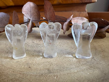 Clear Quartz 3cm Angel Carvings SKU 25414
