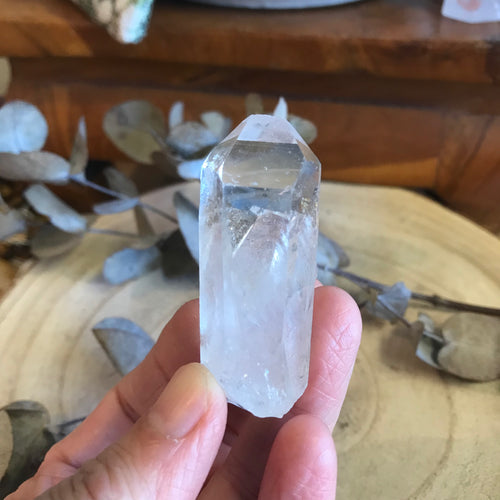 Clear Quartz Rough Point SKU 22657
