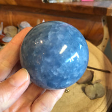 Blue Calcite Sphere SKU 23628