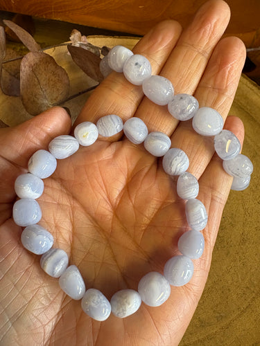 Blue Lace Agate Bracelets SKU 26124