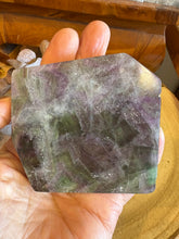 Rainbow Fluorite Slice SKU 24600