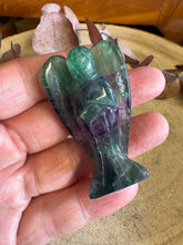 Rainbow Fluorite Angel SKU 26089