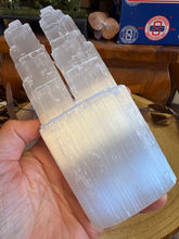 Selenite Twin Peaked Tower SKU 26059