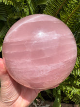 Rose Quartz Large Sphere SKU 25425