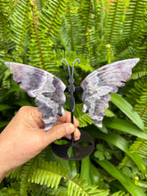 Chevron Amethyst Winged Butterfly SKU 25315