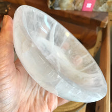 Selenite Round 14cms Bowl SKU 23595