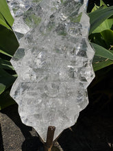 Clear Quartz Freeform on Swivel Stand SKU 26335