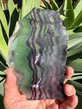 Rainbow Fluorite Slice SKU 26620