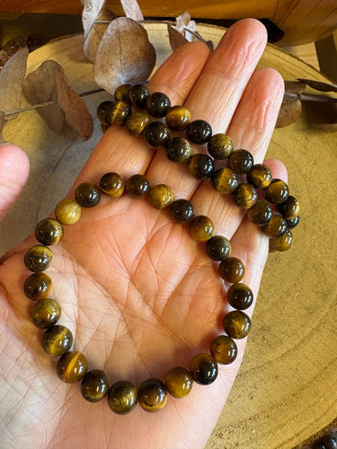 Tiger Eye Bead Bracelet SKU 26023