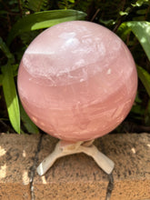 Rose Quartz Large Sphere SKU 25425