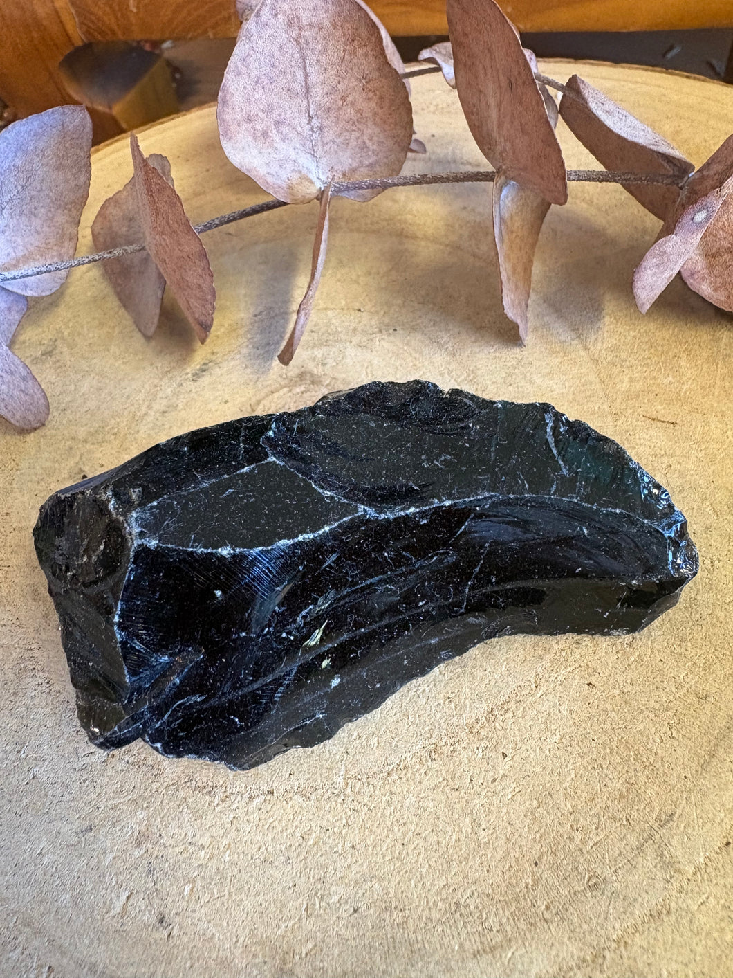 Black Obsidian Chunk SKU 25486