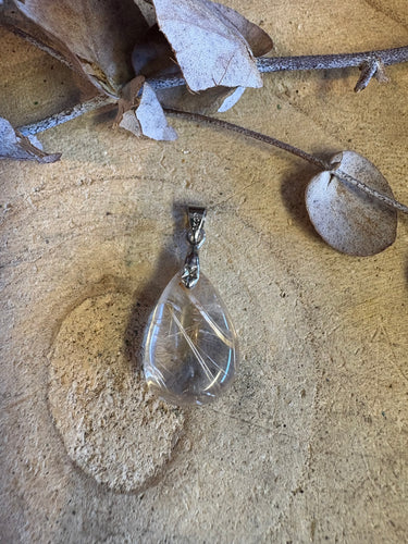 Rutilated Quartz Pendant SKU 25295
